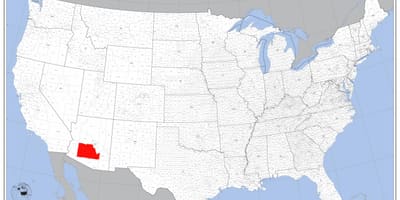 ฟีนิกซ์ usa. kgm แผนที่