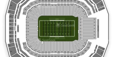 อริโซน่า Cardinals seating แผนที่